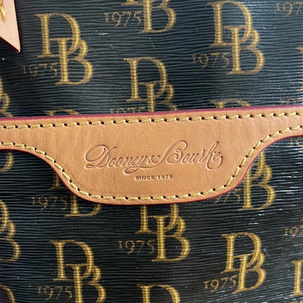 Dooney & Bourke 1975 DB Signature Letter Carrier Crossbody Bag - Picture 10 of 17